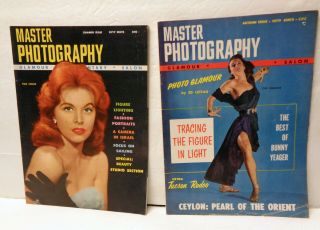 Vintage 1957 Summer & Autumn Master Photography Tina Louise Bunny Yeager