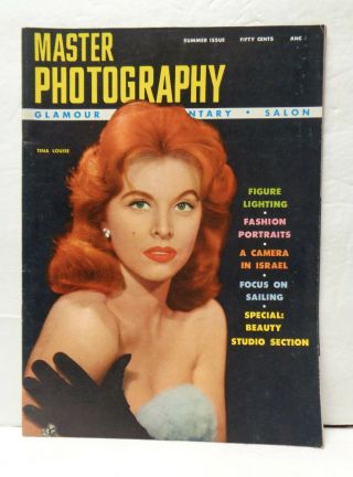 Vintage 1957 Summer & Autumn Master Photography Tina Louise Bunny Yeager 2