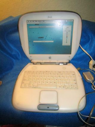 Vintage Gray Apple Ibook M6411 12.  1 " Clamshell Laptop Mac