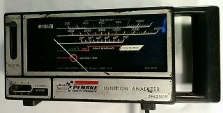 Vintage Sears / Penske Ignition Analyzer Tach / Dwell / Rpm - Meter 244.  21019
