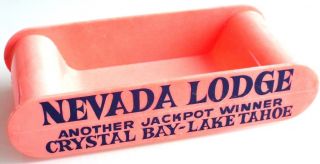 Vintage NEVADA CLUB/Reno & NEVADA LODGE/Lake Tahoe Slot Machine Token Coin Tray 2