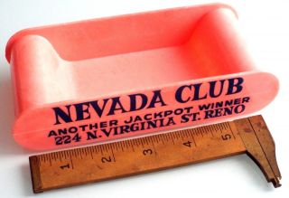Vintage NEVADA CLUB/Reno & NEVADA LODGE/Lake Tahoe Slot Machine Token Coin Tray 5