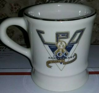 Navy Chief Cpo Vintage Mug - 1893 To1993 - ^100 Anniversary^ Mil - Art China Co.