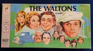 The Waltons Vintage Board Game 1974 Complete Milton Bradley
