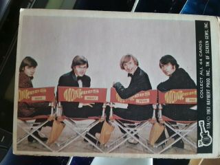 47 Vintage The Monkees Trading Collector 