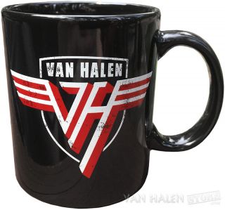 Van Halen Vintage Logo Coffee Mug Officially Licensed Drinkware Collectible