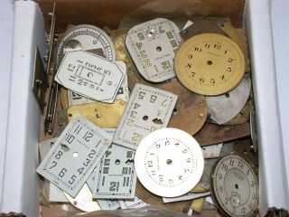 Waltham Assortment Of 75 Vintage Wristwatch Dials.  103a
