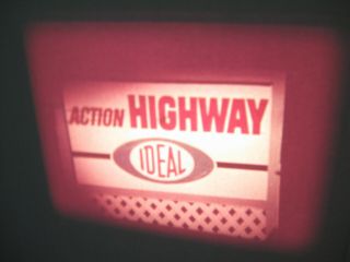 Vtg 16mm Ideal Toy Film Commercial - Motorific Action Highway Midnight Express