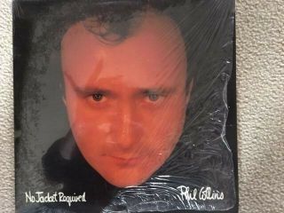 Phil Collins / No Jacket Required,  Vintage 1985 Vinyl Lp,  Atlantic 81240 - 1,  Vg,