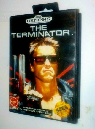 Vintage - The Terminator Sega Genesis - - Complete Game