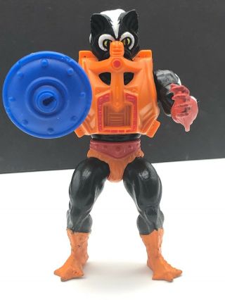 Vintage MOTU Stinkor Mattel Masters of the Universe He - Man COMPLETE 3
