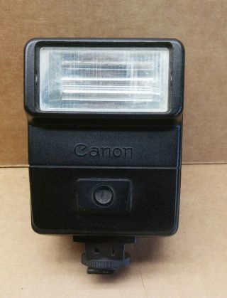 Vintage Canon 177a Speedlite For A - 1 Ae - 1,  Ae - 1p Ar - 1 Shoe Mount Flash