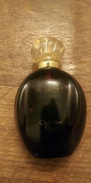 Vintage - Poison By Christian Dior Perfume For Women 3.  4 Oz.  /100 Ml (90 Full)