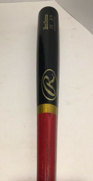 Vintage Rawlings Adirondack Big Stick Model 232 Natural Wood 32” Baseball Bat