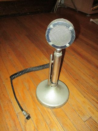 Vtg Astatic D - 104 Microphone T - Ug8 Stand Short Wave Ham Radio 4 - Pin