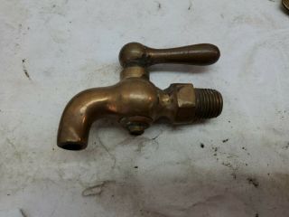 Vintage Brass 1/2 " Male Water Faucet Sink Wall Mount Retro Valve