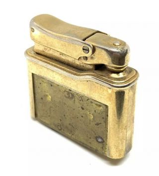 Vintage Colibri Monogas Lighter,  Gold Tone