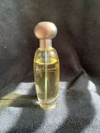 Vintage Estee Lauder Pleasures Eau De Parfum 1.  7oz 50 Ml Spray Perfume