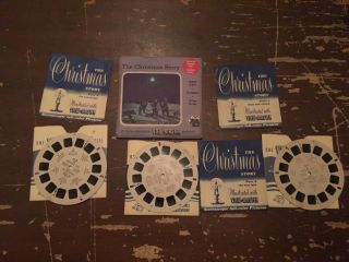 Vintage 1948 The Christmas Story View Master Reels