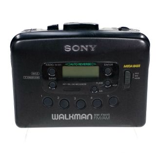 Vintage Sony Walkman Model Wm - Fx415 Am/fm Cassette Player - Great