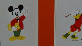 Oehlenschlager Walt Disney Book 5 Cross Stitch Pattern booklet.  Vintage 3