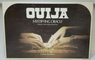 Vintage Ouija Board Game Mystifying Oracle By Parker Brothers 1972