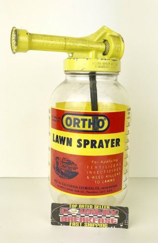 Vintage Ortho Lawn Sprayer California Chemical Co.  Hayes Spray Gun Co.  -