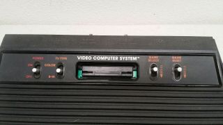 Atari 2600 4 Switch video game system vintage. 3