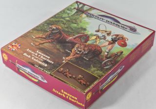 Amazon Attack Chariots 5302 Vintage Grenadier Miniatures Fantasy Warriors Ad&d