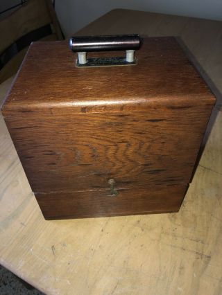 Vintage Levin Watchmaker Staking Set Kit Wooden Box