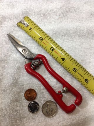 Vintage Ridgid Tiny Small Tin Snips No.  789 Made In Usa