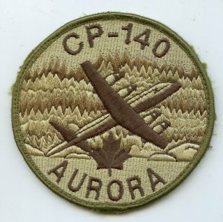 Vintage Rcaf Royal Canadian Air Force Cp - 140 Aurora Patch Uniform Crest Flash