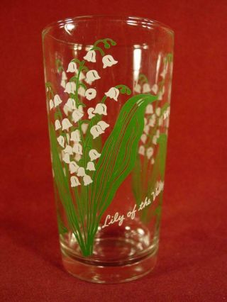 Vintage Boscul Peanut Butter Glass Lily Of The Valley