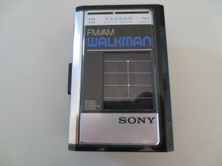 Vintage Sony Walkman Wm - F41 Fm Am Cassette Player (p3012)