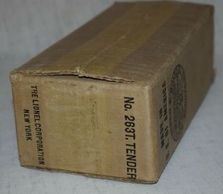 Vintage Prewar Lionel No.  263t Tender Box - O Gauge