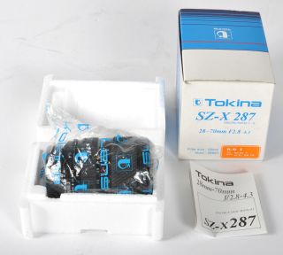 Vtg Tokina 28 - 70mm f2.  8 - 4.  3 Nikon Mount Zoom Lens Macro Ai - s Camera Lens w/ Box 7
