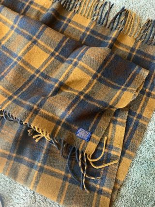 Pendleton 100 Virgin Wool Blanket 6ftx4ft Vintage? Woolen Mills Ship✅ 2