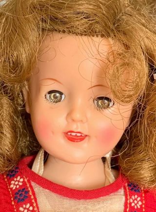 Vintage Shirley Temple Ideal St - 12 Inch Doll Vinyl Tlc