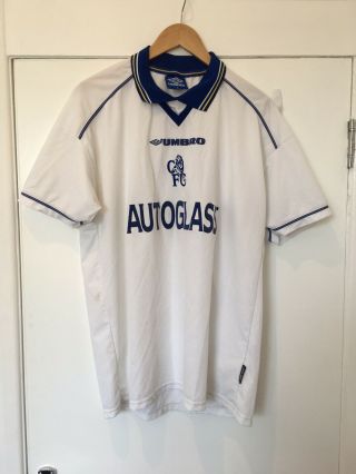 Vintage Chelsea Away 1998/00 Kit Jersey Shirt - Xl