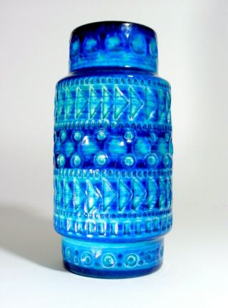 Bay - Bodo Mans - Vase Ceramic German Art Pottery 1960/70s Modernist Vintage Ret