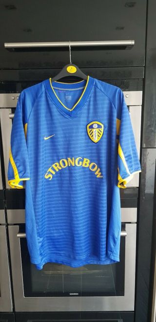 Leeds United 2001/2002/2003 Away Football Shirt Nike Xl Retro Vintage