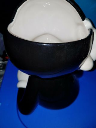 Vintage Disney Mickey Mouse Ceramic Cookie Jar 3