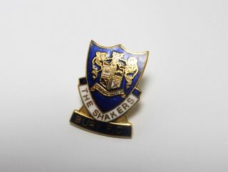 Bury Fc - Vintage Enamel Crest Badge