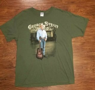 Vintage George Strait Strait to Vegas Concert Shirt & Hat Collectible Legend Htf 8