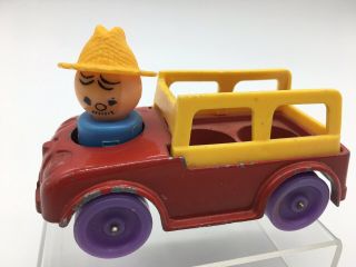 Vintage Tootsietoy Cars Fisher Price Little People Toys Tootsie Toy Car And Man