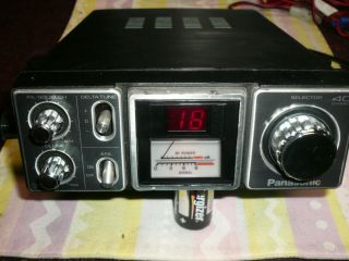 Panasonic Model Rj - 3150 40 - Channel Cb Radio Mobile Transceiver Vintage Japan