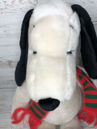 Vintage 1968 Snoopy Plush Stuffed Animal Toy by United Feature Syndicate - Large 3