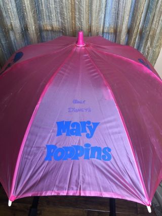 Mary Poppins Umbrella Vintage Walt Disney 1964 Horsman Dolls Inc 1966 Issue