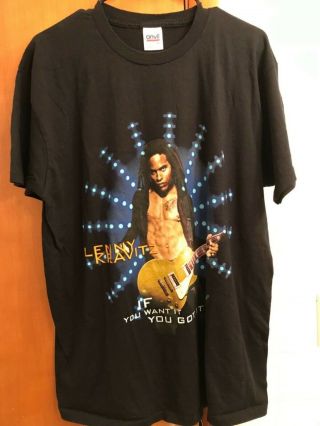 Vintage 90s Lenny Kravitz - Are You Gonna Go My Way - Believe Song T - Shirt