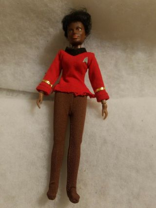 Vintage Mego Star Trek Lt.  Uhura Action Figure Uniform Hair Cut